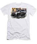 Honda Odyssey Custom Honda Minivan Illustration Black Car Design Lowell Harann T-Shirt