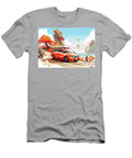 Honda Odyssey Minivan in a Scenic Autumn Landscape Kari Goldfalse T-Shirt