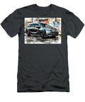 Honda Odyssey Minivan Watercolor Illustration Urban Street Art Lowell Harann T-Shirt