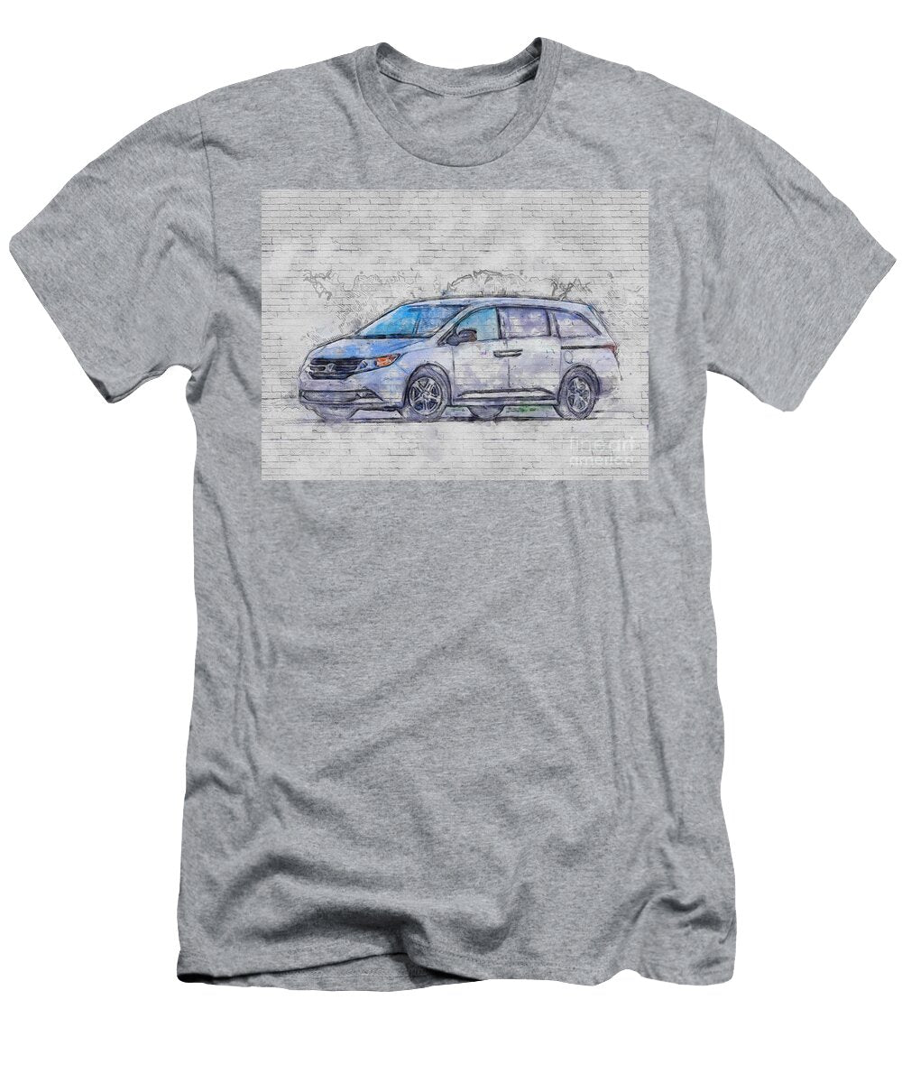 Honda Odyssey Minivans 2012 Cars Japanese Ashtyn Treutel T-Shirt