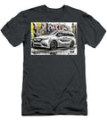 Honda Odyssey Silver Honda Odyssey Minivan with Graffiti Wall Background Lowell Harann T-Shirt