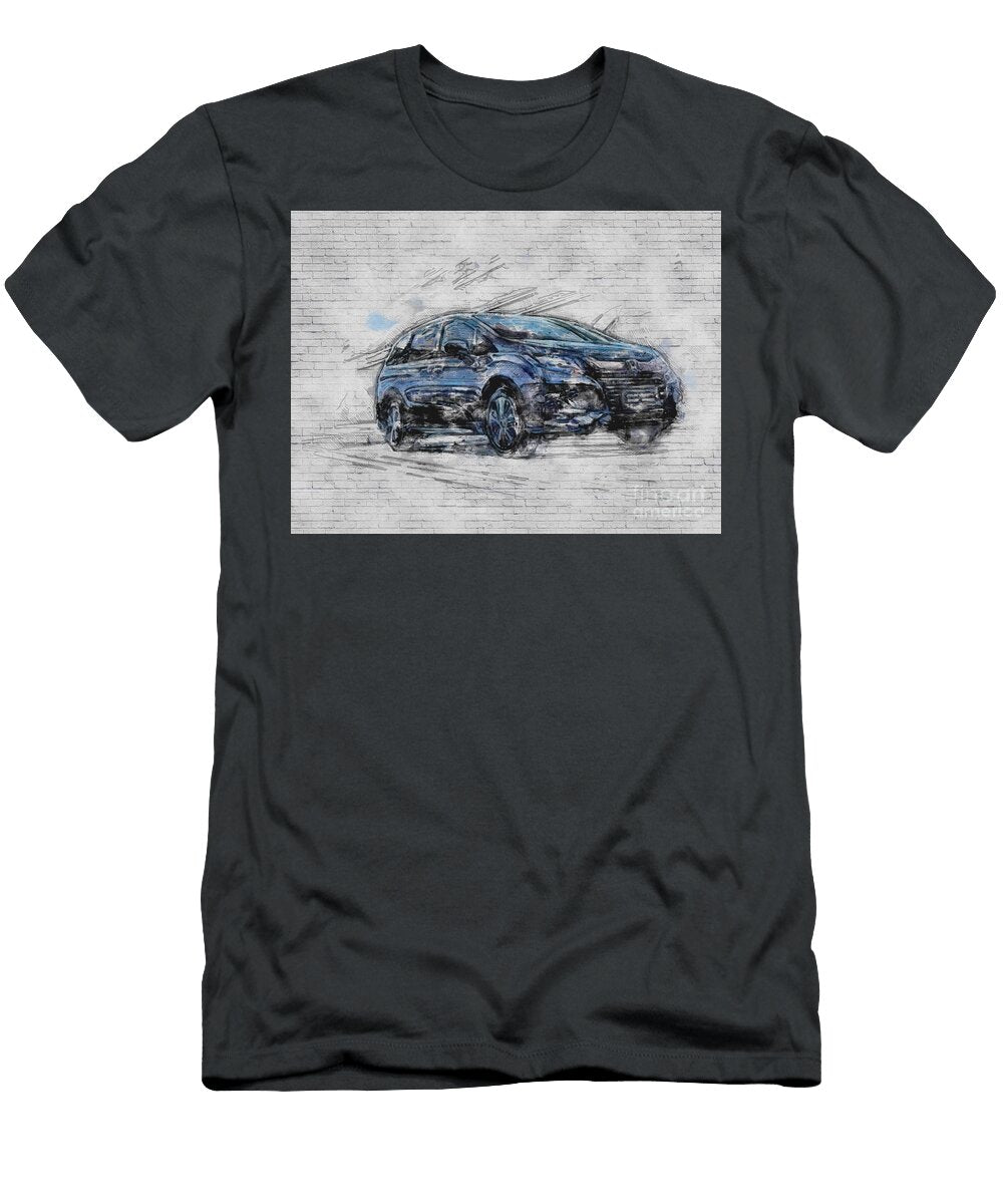 Honda Odyssey Sport Hybrid Night 2019 Cars Minivans Japanese Ashtyn Treutel T-Shirt