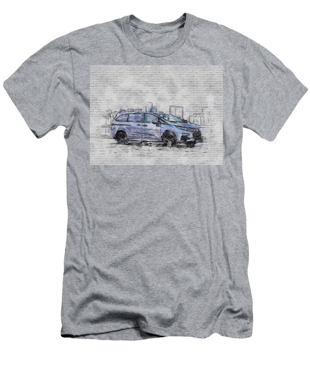 Honda Odyssey Sport Hybrid Parking 2019 Cars Minivans Japanese Ashtyn Treutel T-Shirt