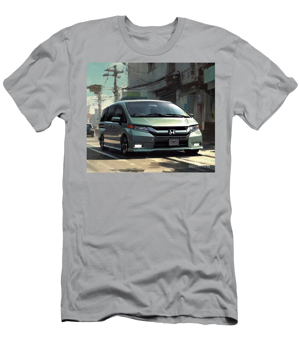 Honda Step Wgn E Hev Minivans 2022 Cars Electric Cars Cortez Schinner T-Shirt