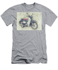 Honda Super Cub 1 Motor Scooters 1958 Motorcycle Poster Automotive Art Studio Grafiikka T-Shirt