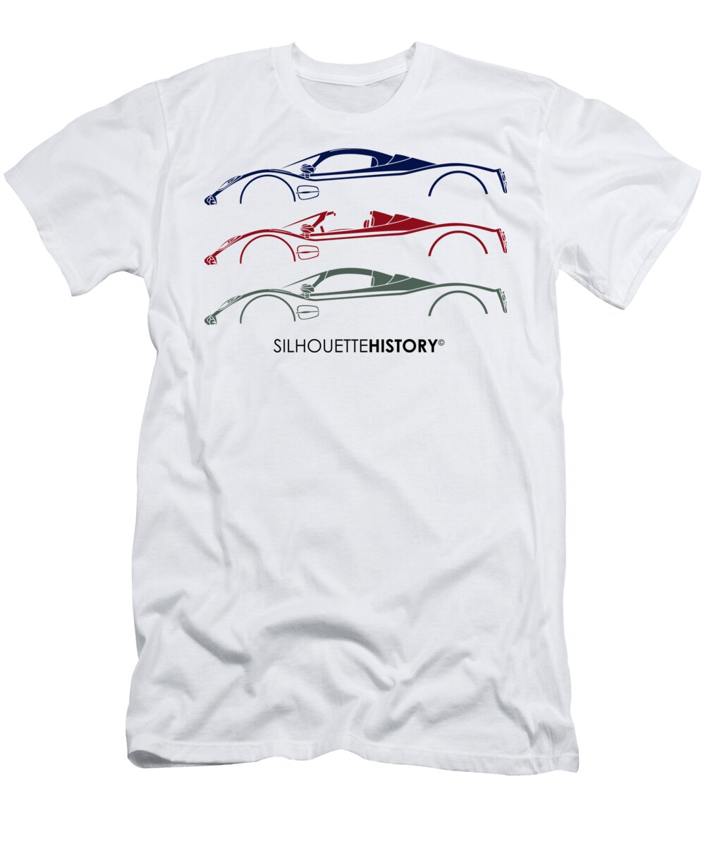 Horacio U Multi Silhouettehistory Gabor Vida T-Shirt