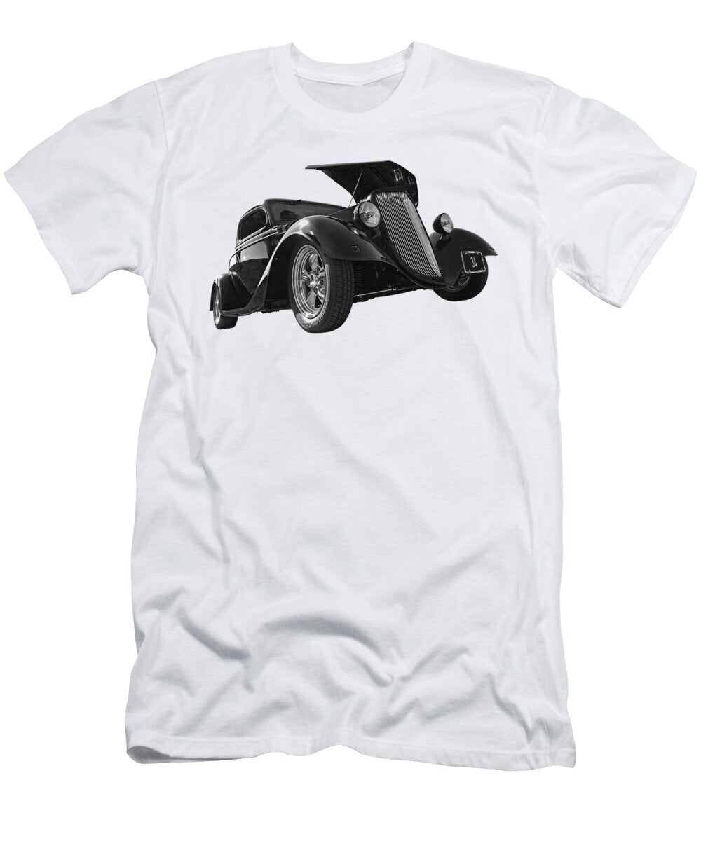 Hot 34 in Black and White Gill Billington T-Shirt