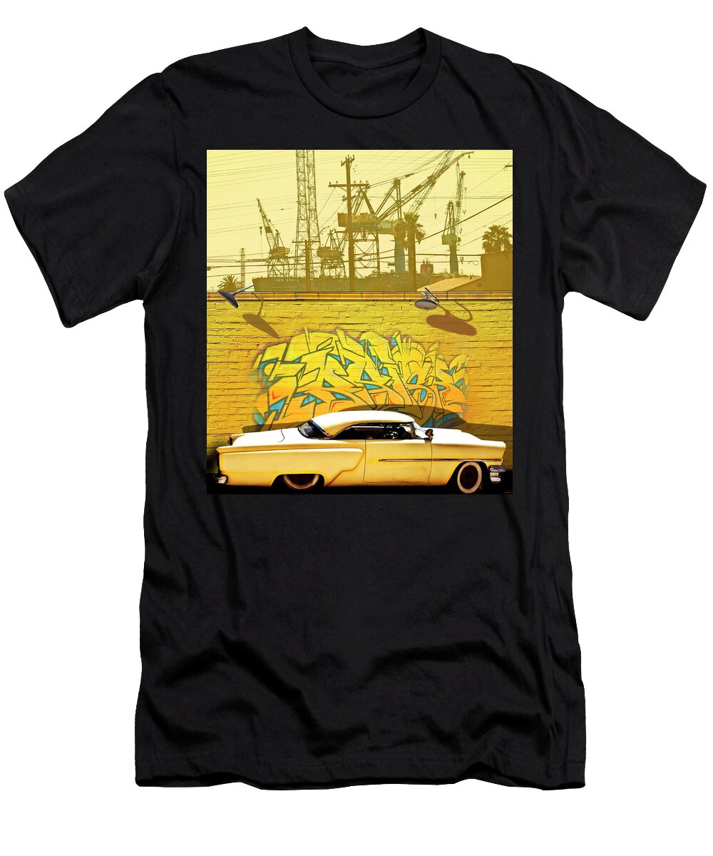Hot Rod Graffitti Larry Butterworth T-Shirt