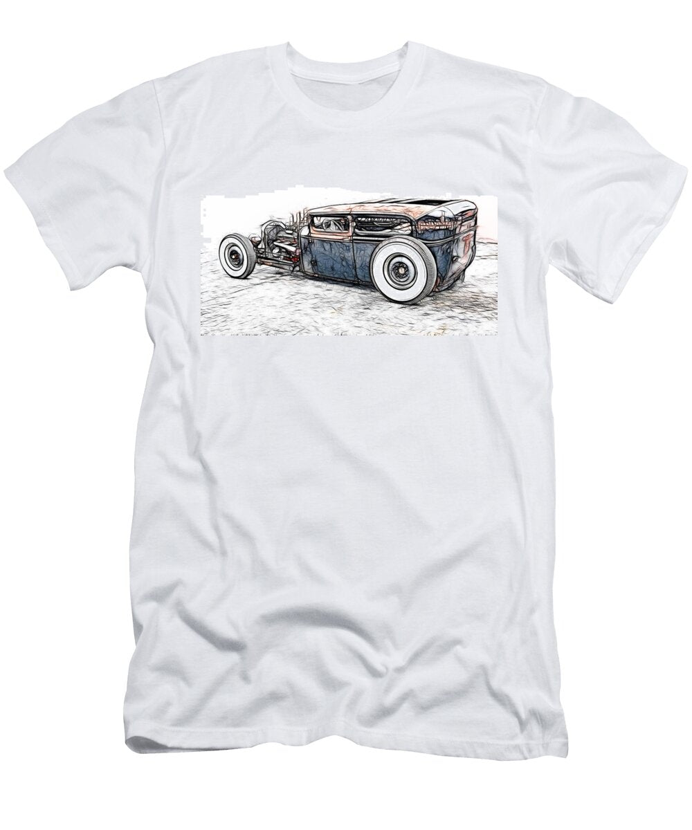 Hot Rod Sedan Steve Mckinzie T-Shirt