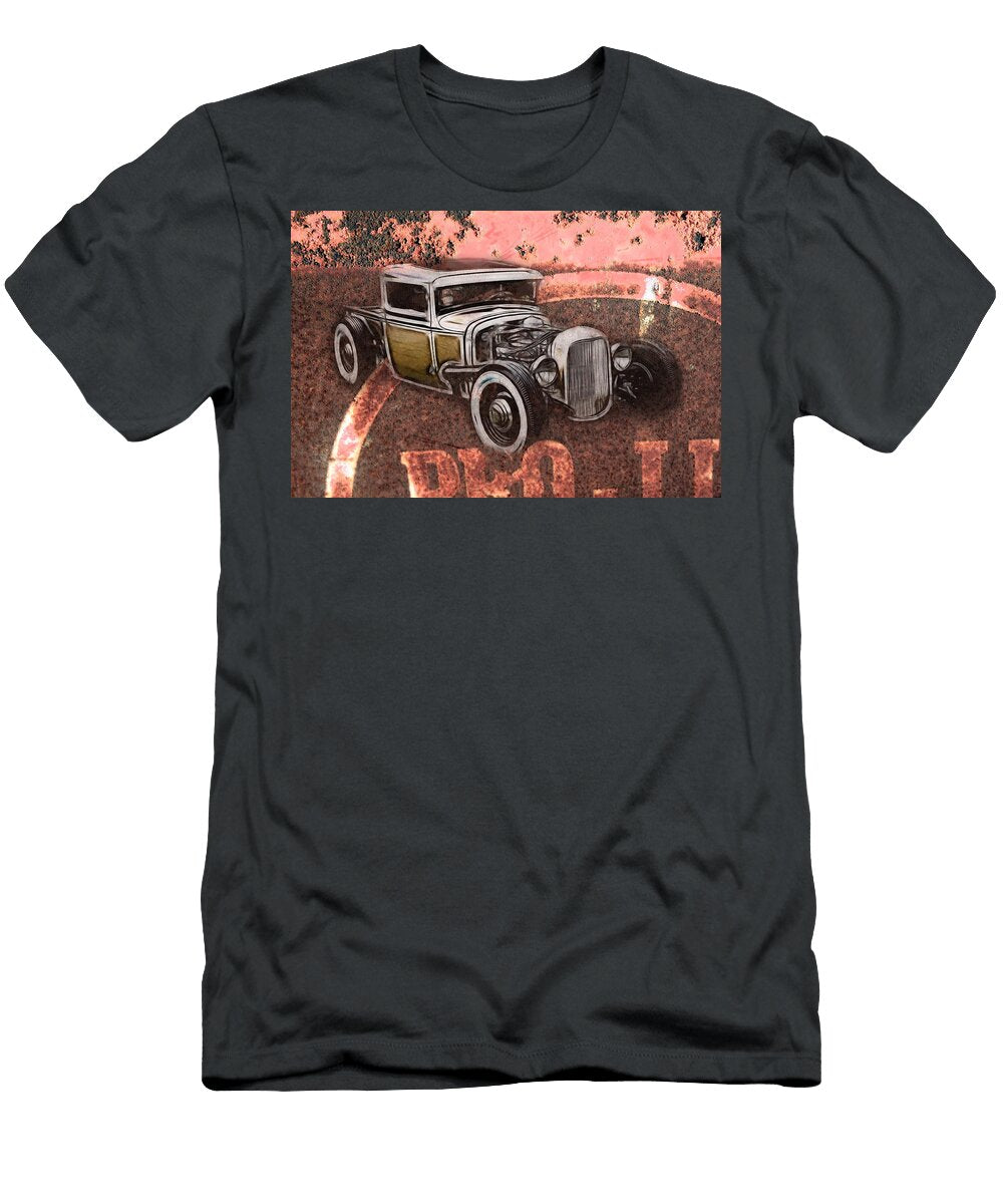 Hot Rod Sign Steve Mckinzie T-Shirt