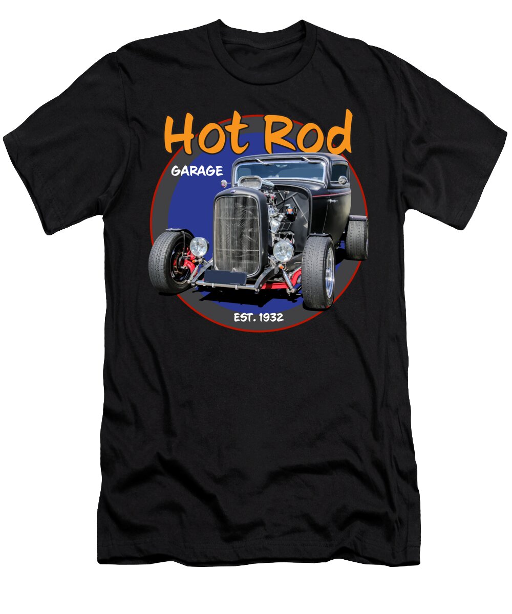 Hotrod Garage Keith Hawley T-Shirt