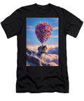 House on the Cliffs Edge Garry Gay T-Shirt