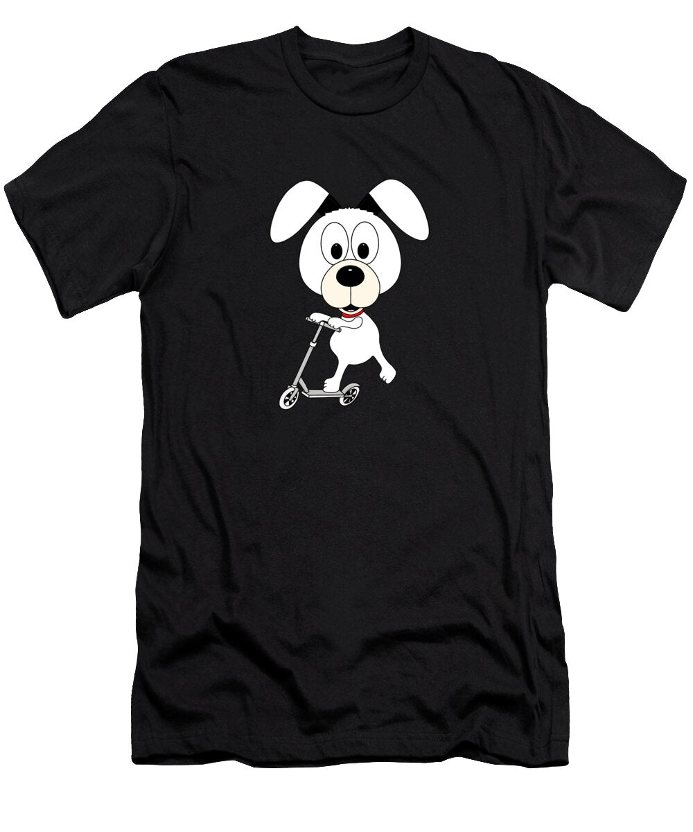 Hund Dog Roller Scooter Taylor Russell T-Shirt