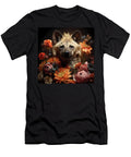 Hyena in Flowers Vaclav Zabransky T-Shirt