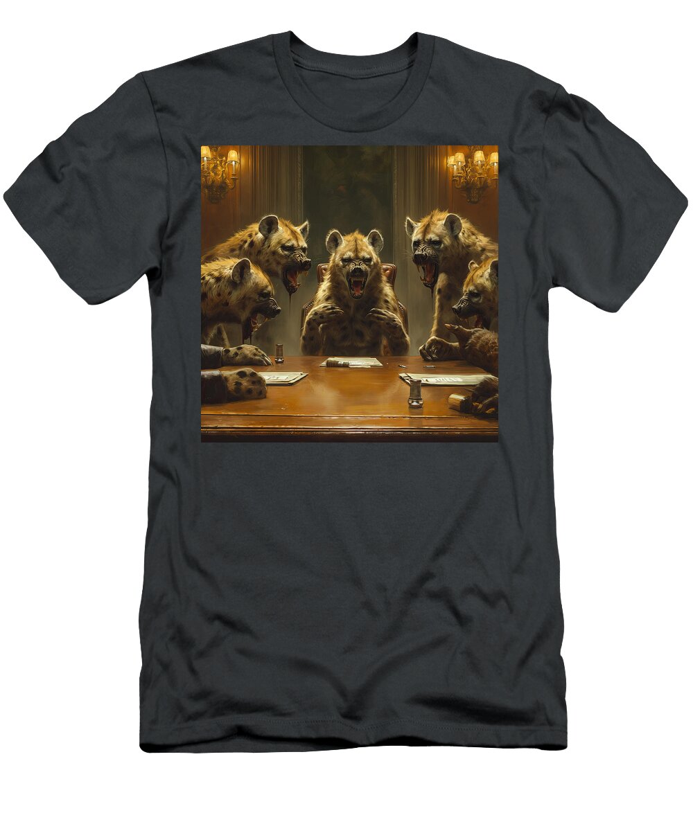 Hyena Pack Negotiates a Deal Robert Choso T-Shirt