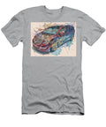 Hyundai Entourage 2007 Minivan Detailed Drawing Abstract Car Intricate Car Drawing Hollie Love T-Shirt