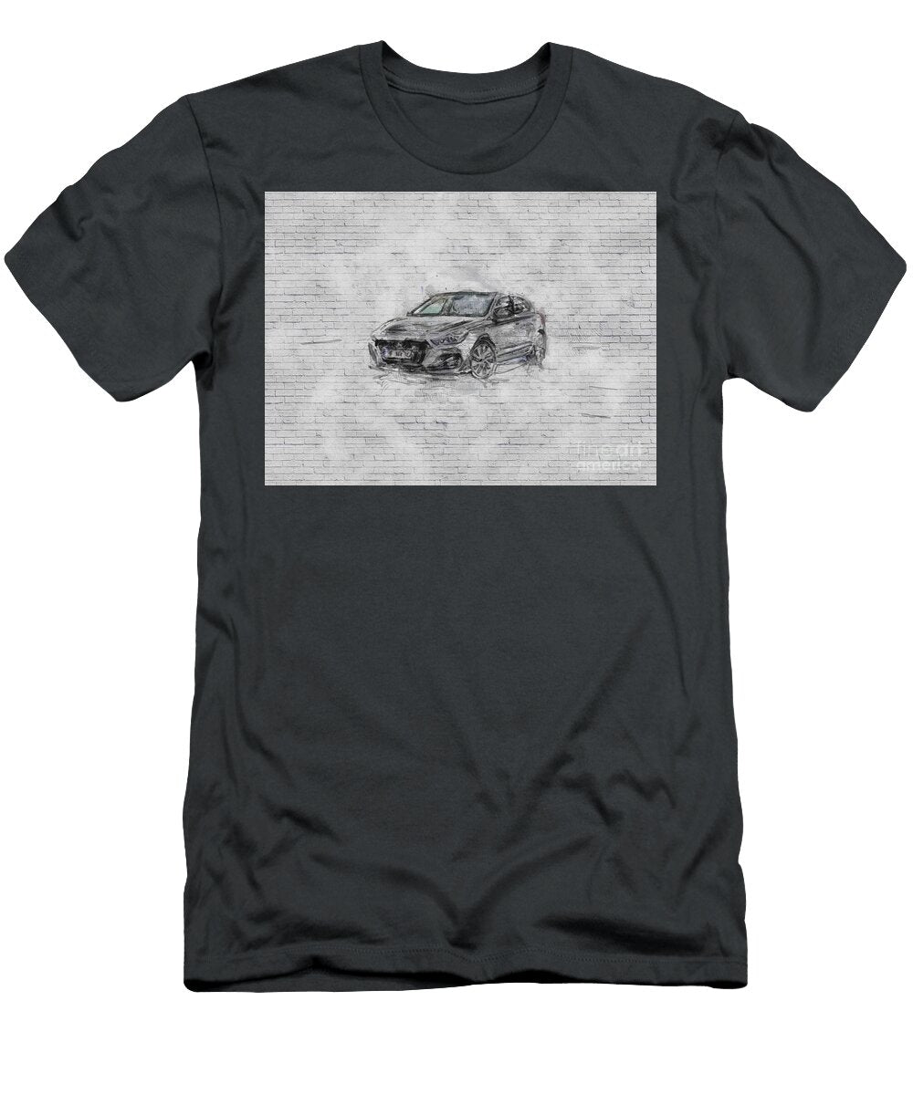 Hyundai I30 2018 Gray New Hatchback Korean Cars Ashtyn Treutel T-Shirt