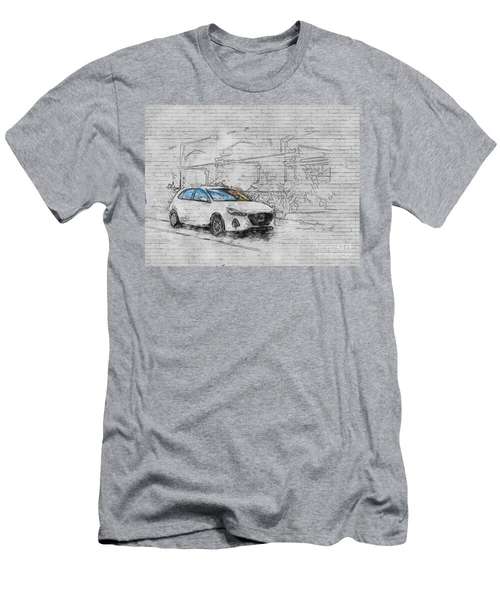 Hyundai I30 Go Street 2018 Cars White Hatchbacks Ashtyn Treutel T-Shirt