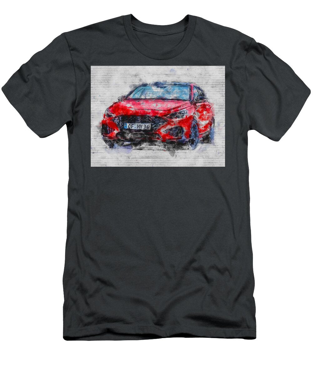 Hyundai I30 N Line 2020 Cars Hatchback Korean Elantra Gt Pd Ashtyn Treutel T-Shirt