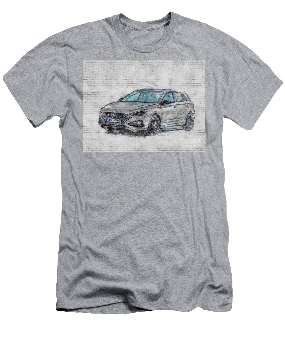 Hyundai I30 Studio 2020 Cars Hatchback Korean Pd Ashtyn Treutel T-Shirt