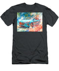 Hyundai Ioniq 2017 Hybrid Hatchback Electric Car Abstract Art Abstract Electric Car Art Hollie Love T-Shirt