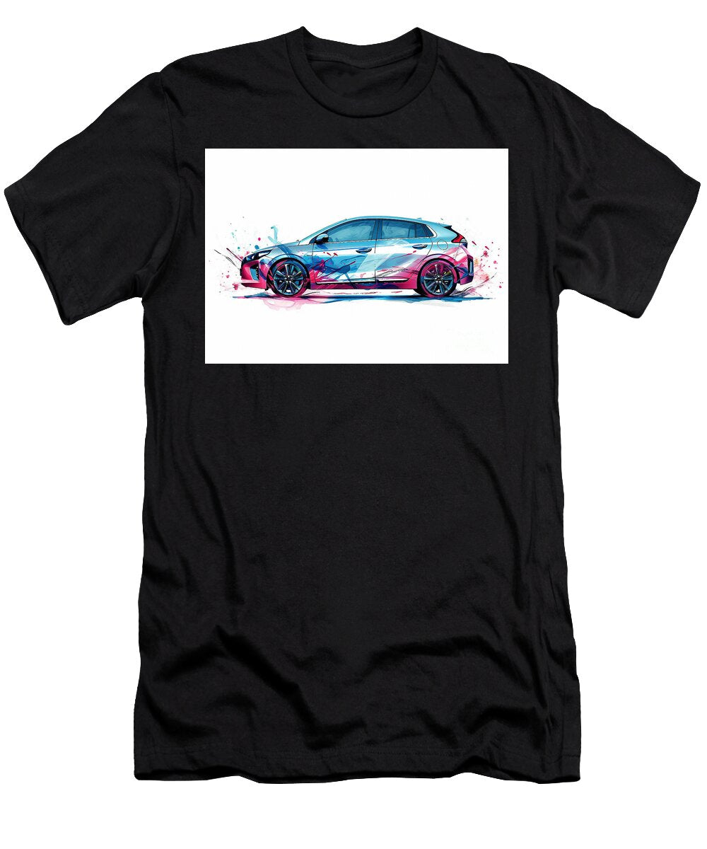 Hyundai Ioniq 5 N Line Auto Vibrant Colors Clark Leffler T-Shirt