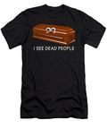 I See Dead People Funny Coffin Pun Dogboo T-Shirt
