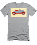 Illustration of Toy Car 1935 Screen Print American School T-Shirt