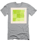 In Marion County Vector Map Green Frank Ramspott T-Shirt