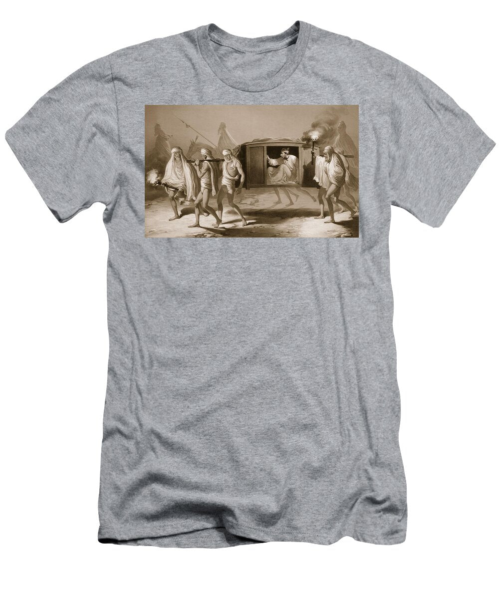 Indian Style Post Chaise in the Pubjab a Soltykoff T-Shirt