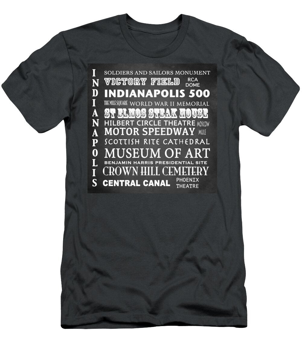 Indianapolis Famous Landmarks Patricia Lintner T-Shirt