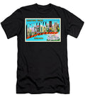 Indianapolis Indiana Retro Vintage Travel Poster Carol Japp T-Shirt