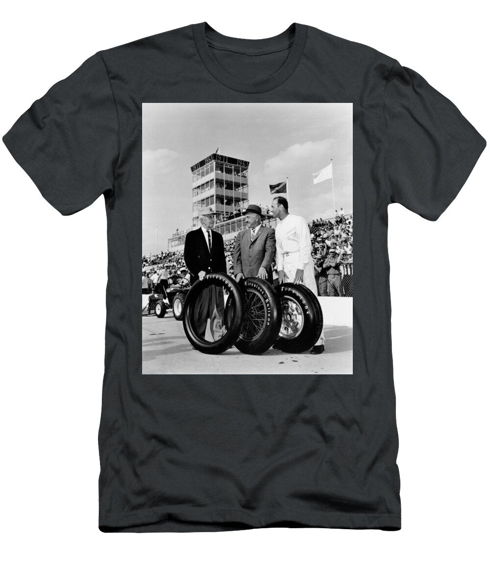 Indy 500 Firestone Tires Underwood Archives T-Shirt