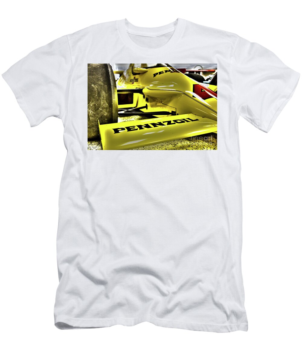 Indy Race Car Museum Pennzoil Elite Image Photography By Chad Mcdermott T-Shirt