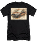 Infiniti Q50 2023 Sedan Luxury Car Automotive Art Stunning Luxury Car Drawing Hollie Love T-Shirt