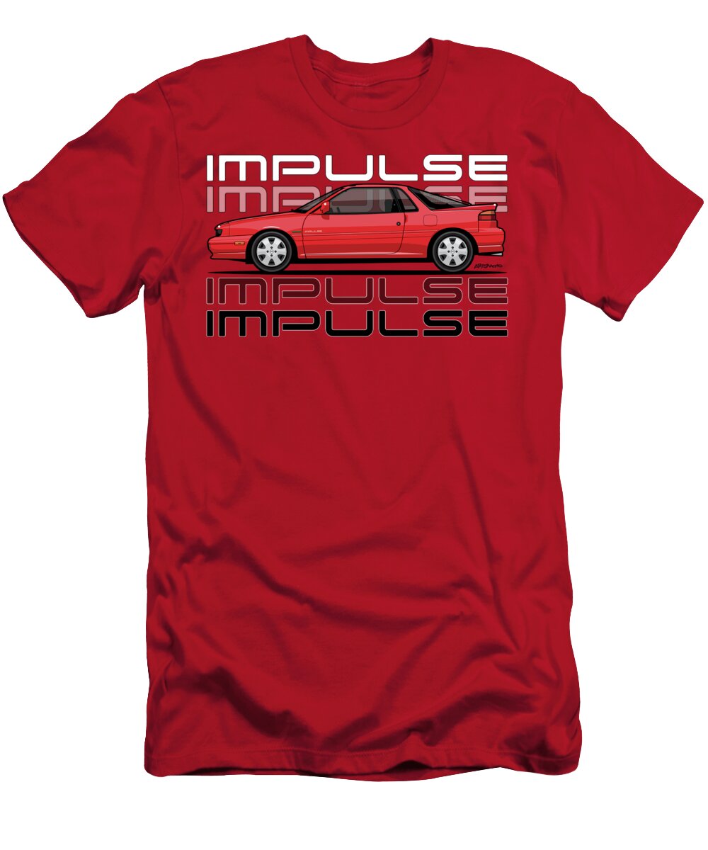 Isuzu Impulse Ii Rs Red Monkey Crisis on Mars T-Shirt