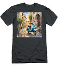 Italian Blue Scooter Mi Tzura T-Shirt