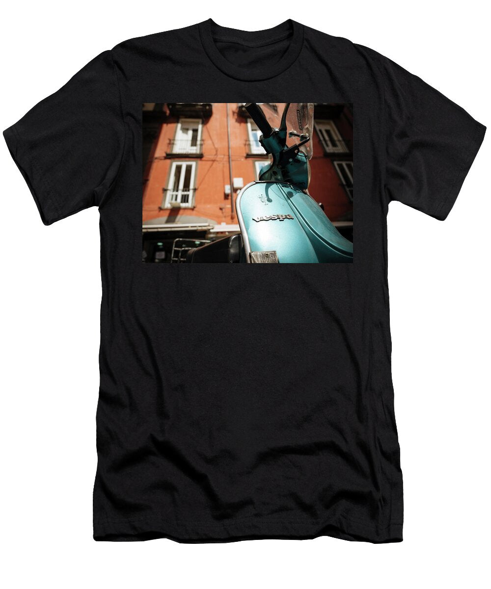 Italy Campania Napoli District Naples Vespa Moped Ben Pipe T-Shirt