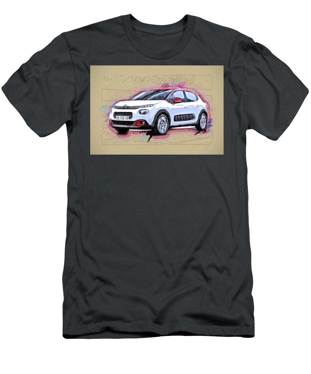 Items 2017 Hatchback Citroen White Ola Kunde T-Shirt