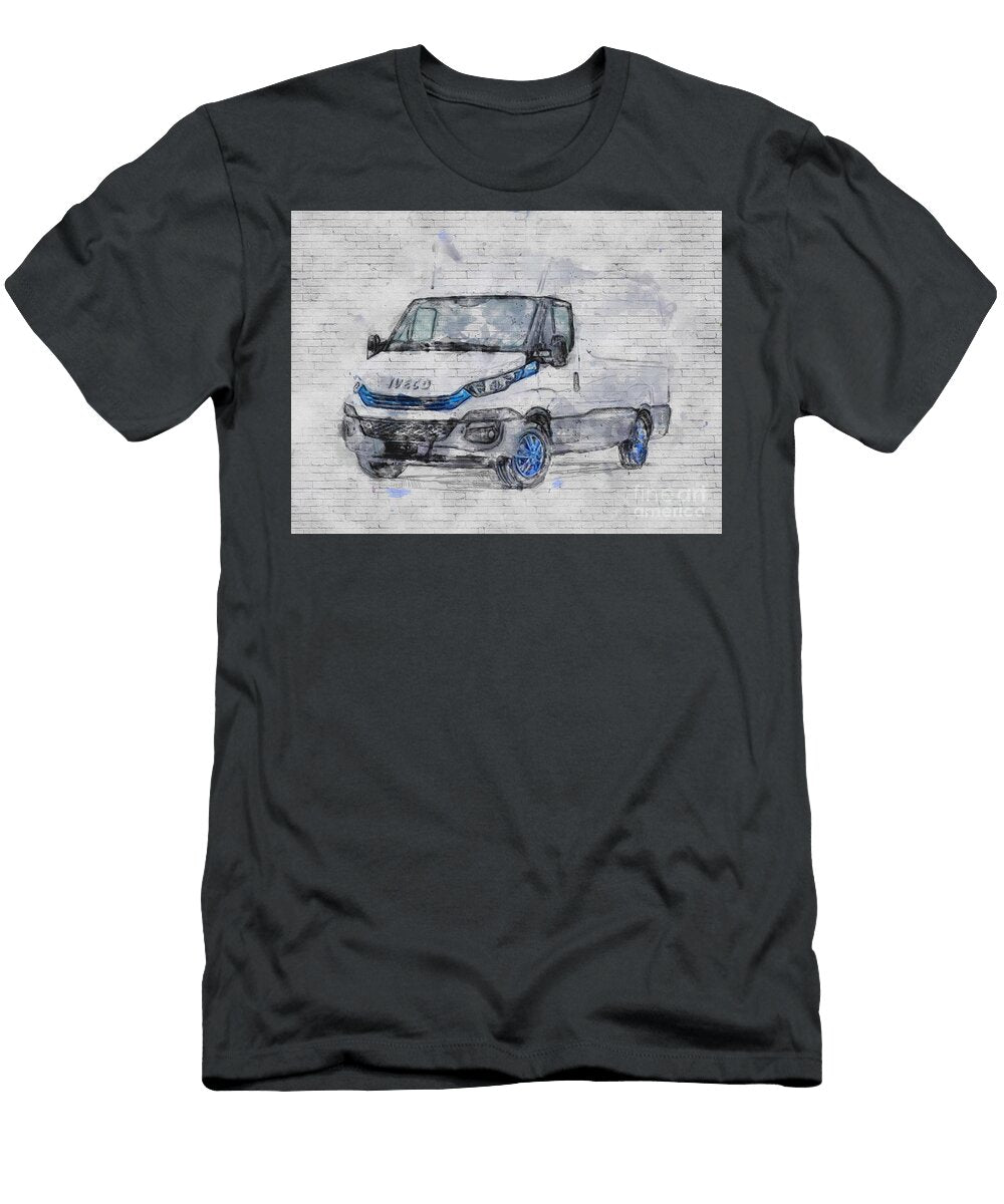 Iveco Daily Electric 2020 Minivan New White Commercial Transport Ashtyn Treutel T-Shirt