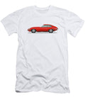 Jaguar E Type Fixed Head Coupe Carmen Red Steve H Clark Photography T-Shirt