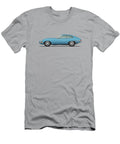 Jaguar E Type Fixed Head Coupe Cotswold Blue Steve H Clark Photography T-Shirt