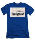 Jaguar E Type Jaguar Xk E Sports Car Automotive Art Car Posters Studio Grafiikka T-Shirt