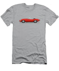 Jaguar E Type Roadster Carmen Red Steve H Clark Photography T-Shirt