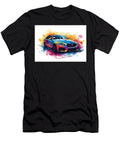 Jaguar Xe Auto Vibrant Colors Clark Leffler T-Shirt