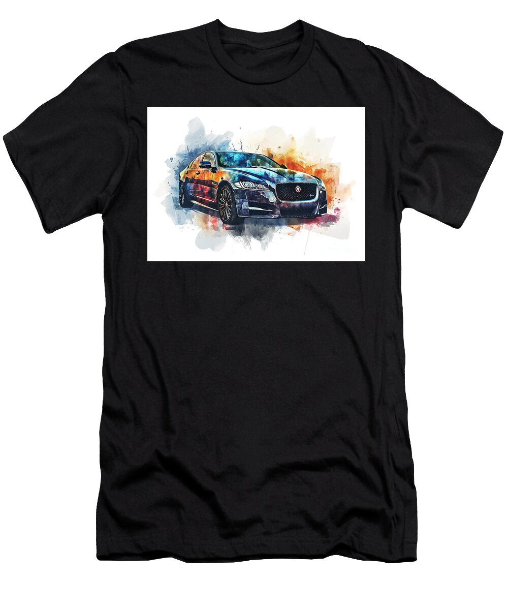 Jaguar Xf Automotive Artistic Clark Leffler T-Shirt