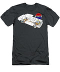 Japanese 4 Door Car Datsun 1600 Sedan Powertraine Cutaway Art Vladyslav Shapovalenko T-Shirt