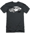 Japanese 4 Door Car Datsun 510 Sedan Cutaway Art Vladyslav Shapovalenko T-Shirt