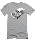 Japanese 4 Door Car Datsun 810 Sedan Cutaway Art Vladyslav Shapovalenko T-Shirt