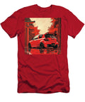 Japanese Art Style Suzuki Swift Sport 2005 Japan Hatchback Jdm Car Vintage Red Sports Car Urban Land Grayson Sheppard T-Shirt